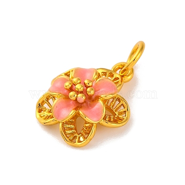 Brass Enamel Pendants(KK-U042-14G-02)-2