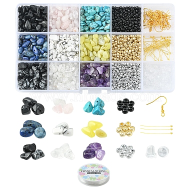 Mixed Stone Jewelry Set