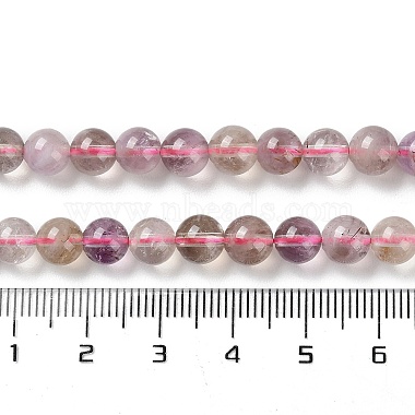 Natural Purple Rutilated Quartz Beads Strands(G-M427-A01-01)-5