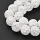 Frosted Crackle Glass Beads Strands(CCG-10D-37)-3