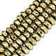 Electroplate Non-magnetic Synthetic Hematite Beads Strands(X-G-S352-51)-1