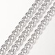 Aluminium Twisted Curb Chains(X-CHA-K001-03S)-1