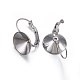 201 Stainless Steel Leverback Earring Findings(X-STAS-P210-29P)-2