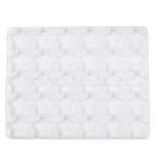 DIY Silicone Pendant Molds, Star, Resin Casting Molds, Clay Craft Mold Tools, White, 178x225x9mm, Hole: 2mm(SIMO-Z010-03)