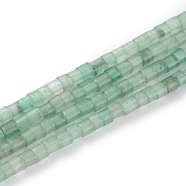 Natural Green Aventurine Beads Strands, Column, 2x2mm, Hole: 0.8mm, about 154~160pcs/strand, 15.16~15.75 inch(38.5~40cm)(G-H255-16)