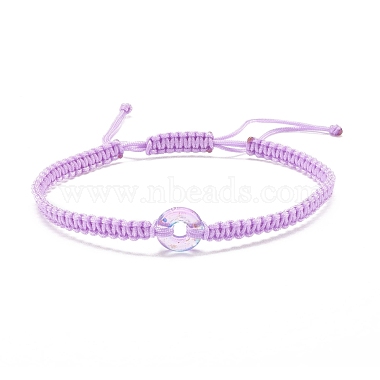 Lilac Glass Bracelets