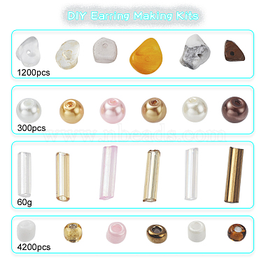 DIY Earring Making Kits(DIY-YW0004-53)-2