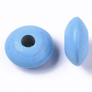 Dyed Natural Beech Wood Beads(WOOD-T015-43B)-3