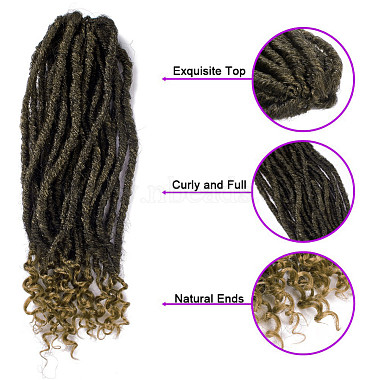Curly Faux Locs Crochet Hair(OHAR-G005-12C)-2