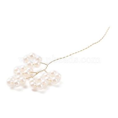colgante con cuentas de perlas de imitación de abs(GLAA-K060-04G)-4