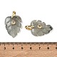 Natural Labradorite Pendants(GG-CBA105B-01K-G)-3
