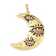 Brass Enamel Pendants(KK-A303-03G-03)-1