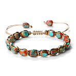 Bohemian Handmade Beaded Bracelets, Emperor Stone Bead Bracelets(GG4660-9)