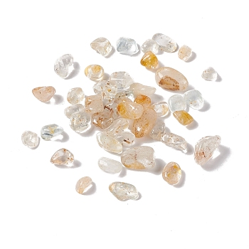Natural Topaz Beads, No Hole/Undrilled, Chip, 8.5~26.5x7~14.5x6.5~12mm, about 2200pcs/1000g
