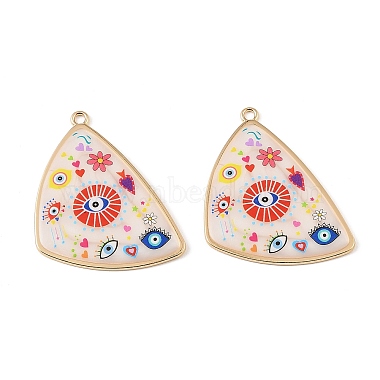 Printed Alloy Big Pendants(AL-CBAA786-03G)-2