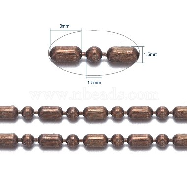 Chaînes à billes en laiton(CHC015Y-R)-6