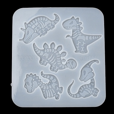moldes colgantes de silicona diy esqueleto de dinosaurio(SIMO-H012-01A)-3