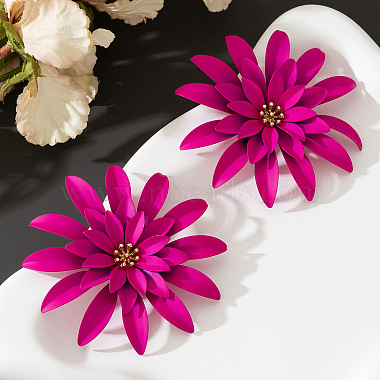 alliage boucles d'oreille(FS-WG4B90D-03)-2