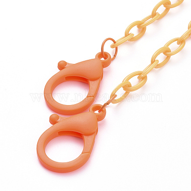 Personalized ABS Plastic Cable Chain Necklaces(NJEW-JN03254-01)-2