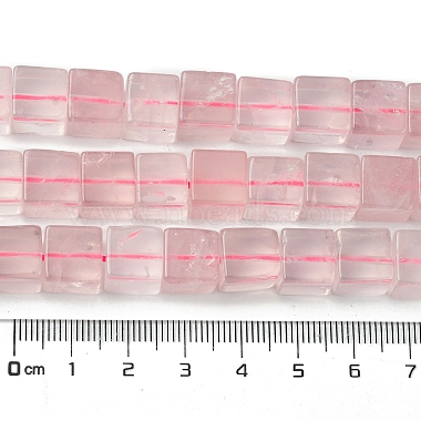 Natural Rose Quartz Beads Strands(G-H004-C03-01)-5