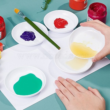 Plastic Paint Tray Palettes(TOOL-WH0121-34)-2
