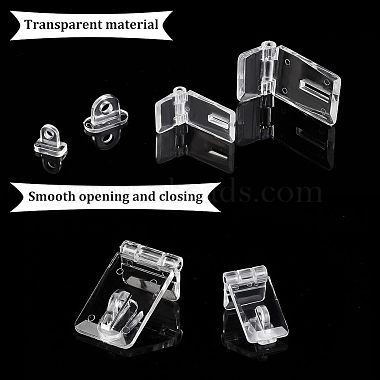 CHGCRAFT 20Sets 2 Style Transparent Acrylic Buckles(DIY-CA0004-44)-5