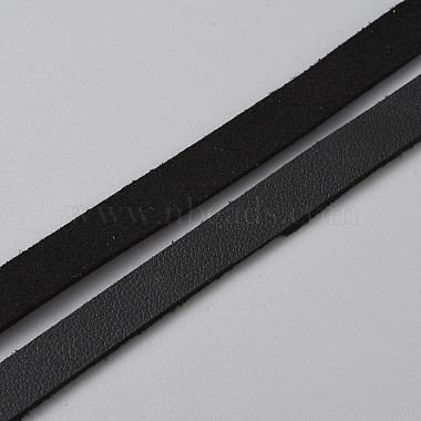 8mm Black Imitation Leather Thread & Cord