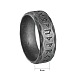 Viking Rune Titanium Steel Finger Rings for Men(WGDF4AB-54)-2