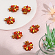 10Pcs Thanksgiving Day Food Grade Eco-Friendly Silicone Beads(SIL-CA0001-57)-5