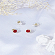 1Set Alloy Stud Earrings(EJEW-LP0008-009)-3