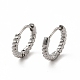 316 Stainless Steel Hoop Earrings for Women(EJEW-C004-16A-P)-1