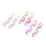 Colorful Oval Acrylic Stud Earrings(EJEW-JE04768)