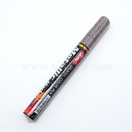 Epoxy Resin Drawing Pen, Metallic Markers Paints Pens, Graffiti Highlighter Signature Pen, Dark Gray, 14x1.5cm(AJEW-WH0119-79A)