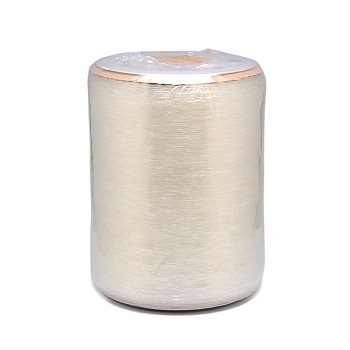 Korean Elastic Crystal Thread, DIY Jewelry Beading Stretch Cord Findings, Clear, 0.6mm, about 1093.61 yards(1000m)/roll