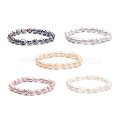 Mixed Color Pearl Bracelets