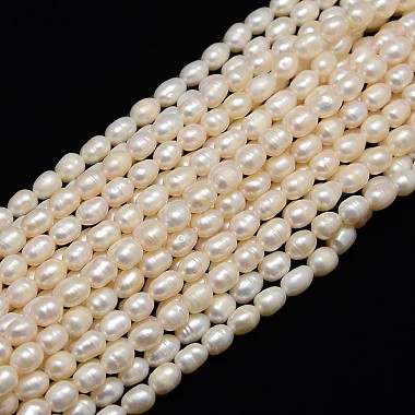 Grade A Natural Cultured Freshwater Pearl Beads Strands(PEAR-L001-B-03)-1