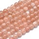Chapelets de perles de sunstone naturelle naturelles(G-K305-23-C)-1