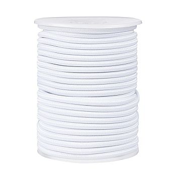 Elastic Cord, White, 3.5mm, about 20m/roll