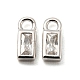 Real Platinum Plated Rhodium Plated 925 Sterling Silver Charms(STER-K176-03E-P)-2