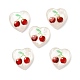 Printed Opaque Resin Cabochons(FIND-E020-09B-07)-1