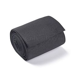 Flat Elastic Rubber Band, Webbing Garment Sewing Accessories, Black, 90mm(EC-XCP0001-21)