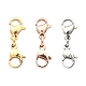 3Pcs 3 Colors 304 Stainless Steel Double Lobster Claw Clasps(STAS-YW0001-52B)-1