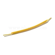 Plastic Teapot Handle, DIY Replacement Kung Fu Teapot Accessories Supplies, Yellow, 320~325x11~14x11mm(FIND-WH0077-71A)