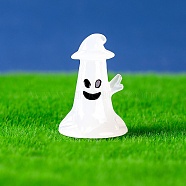 Luminous Halloween Theme  Resin Decorations, Ghost, 38x27mm(LUMI-PW0005-001M)