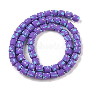 Handmade Polymer Clay Beads Strand(CLAY-Z002-01N)-3