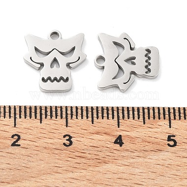 316 Surgical Stainless Steel Charms(STAS-Q314-07P)-3