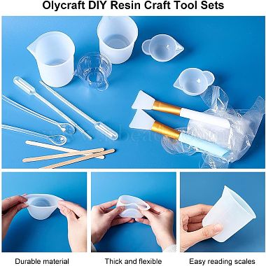 Juegos de herramientas para manualidades de resina olycraft diy(TOOL-OC0001-58)-3