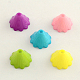 Opaque Acrylic Flower Bead Caps(SACR-Q099-M81)-1