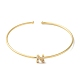 Bracelets en laiton plaqué en rack(BJEW-A018-01G-N)-2