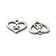Valentine's Day 316 Surgical Stainless Steel Charms(STAS-H190-15P-04)-2